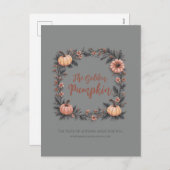 ザゴールデンパンプキン シーズンポストカード (正面/裏面)