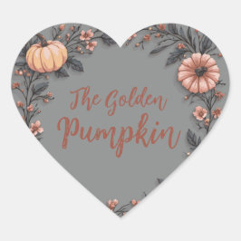 ザゴールデンパンプキン ハートシール