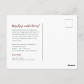 ザゴールデンパンプキン ポストカード (裏面)