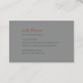 ザゴールデンパンプキン 名刺 (裏面)