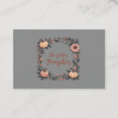 ザゴールデンパンプキン 名刺 (正面)