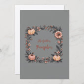 ザゴールデンパンプキン 招待状 (正面/裏面)