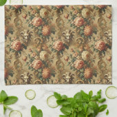 ザゴールデンフィエンド – ゴシックビクトリアン キッチンタオル (折り畳み)