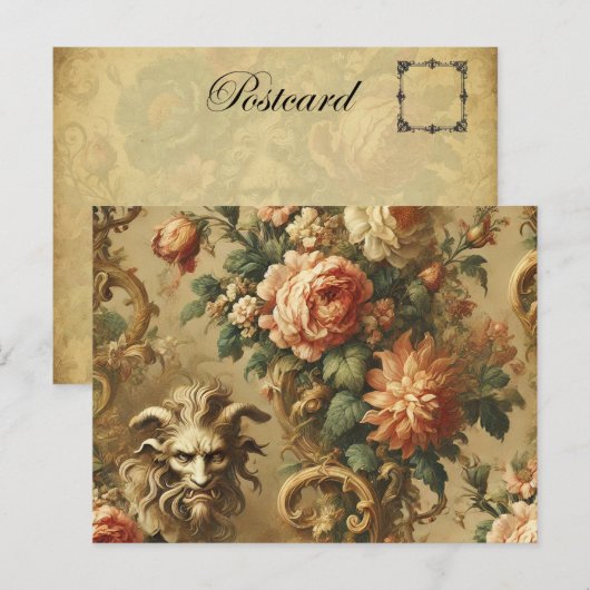 ザゴールデンフィエンド – ゴシックビクトリアン シーズンポストカード (正面/裏面)