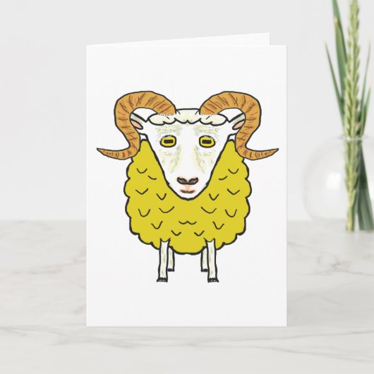 ザゴールデンフリース サンキューカード (正面)