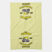 ザゴールデンプテロダクティルティキバーマートルビーチ キッチンタオル (縦)