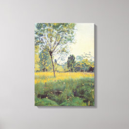 ザゴールデンメドウ（バイファーディナンド・ホドラー） キャンバスプリント