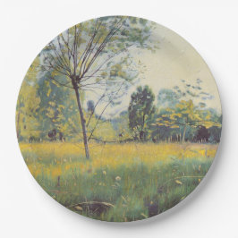 ザゴールデンメドウ（バイファーディナンド・ホドラー） ペーパープレート