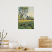 ザゴールデンメドウ(バイファーディナンド・ホドラー) ポスター (キッチン)