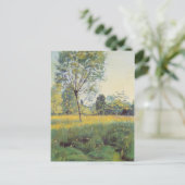 ザゴールデンメドウ（バイファーディナンド・ホドラー） ポストカード (スタンド正面)