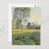 ザゴールデンメドウ（バイファーディナンド・ホドラー） ポストカード (正面/裏面)