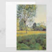 ザゴールデンメドウ(バイファーディナンド・ホドラー) 便箋 (正面/裏面)