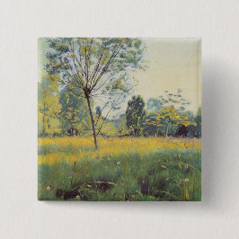 ザゴールデンメドウ（バイファーディナンド・ホドラー） 缶バッジ