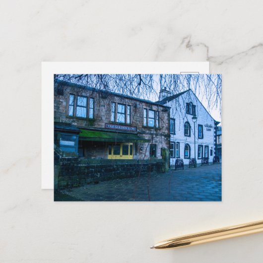 ザゴールデンライオンパブ、トッドモルデン シーズンポストカード (正面/裏面インサイチュ)