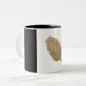 ザゴールデンリーフコーヒー/ティーマグカップ ツートーンマグカップ (正面左)
