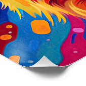 ザゴールデンレトリバードッグ003 - Zetton Ziana ポスター (コーナー)