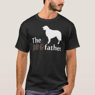ザゴールデンレトリバー犬の父親 Tシャツ