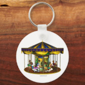 ザゴールデン回転木馬キーチェーン キーホルダー (正面)