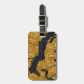 ザゴールデン・アイスランド ラゲッジタグ (正面縦)