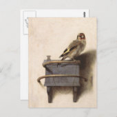 ザゴールドフィンチ ポストカード (正面/裏面)