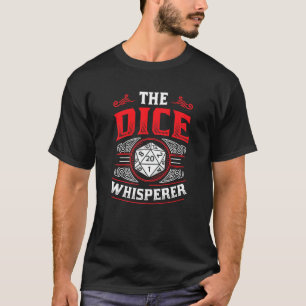 ザサイコロウイスパーラペンと紙卓上Rpgゲーム Tシャツ