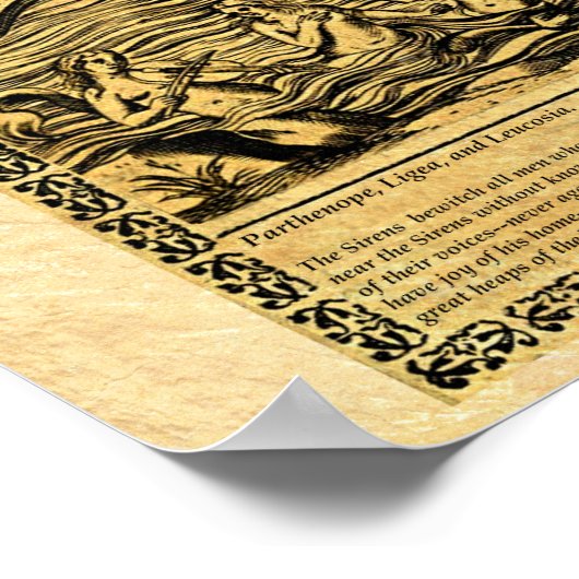 ザサイレン ポスター (角)