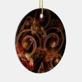 ザサウンドオブミュージック抽象芸術アートサークルオーナメント セラミックオーナメント (右)