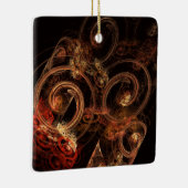 ザサウンドオブミュージック抽象芸術アートスクエアオーナメント セラミックオーナメント (右)