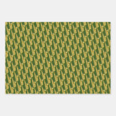 ザサキサフォンウッドウィンドミュージカルデザイン ラッピングペーパーシート (正面2)