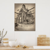 ザサクラ素晴らしメントメトロポリス ポスター (キッチン)