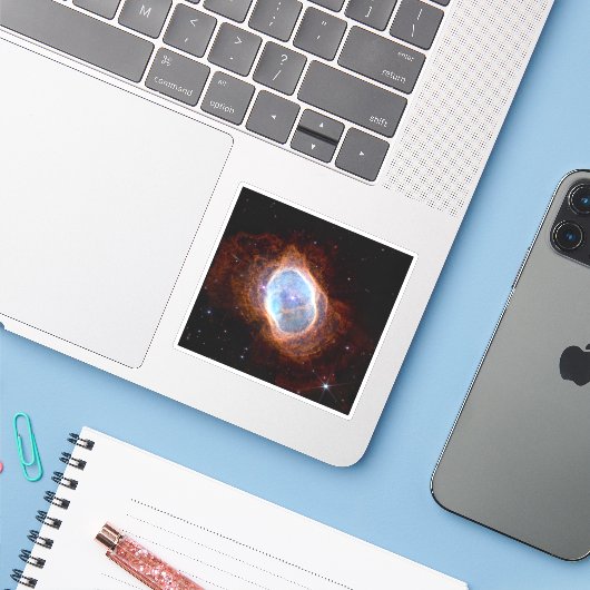 ザサザンリングや輪星雲 シール (ノートパソコンとiPhone)