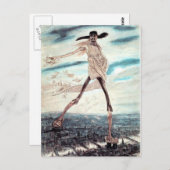 ザサタン・サタン播種タレスのはがき ポストカード (正面/裏面)