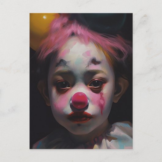 ザサッドピエロ ポストカード (正面)