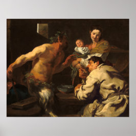 ザサテュロ – ヨハン・リスドイツファインアートポスター ポスター