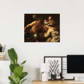 ザサテュロ – ヨハン・リスドイツファインアートポスター ポスター (ホームオフィス)