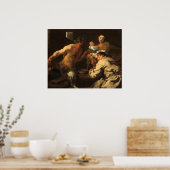 ザサテュロ – ヨハン・リスドイツファインアートポスター ポスター (キッチン)