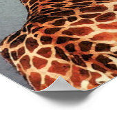 ザサドキリン – デジタルウォーター色プリント ポスター (角)