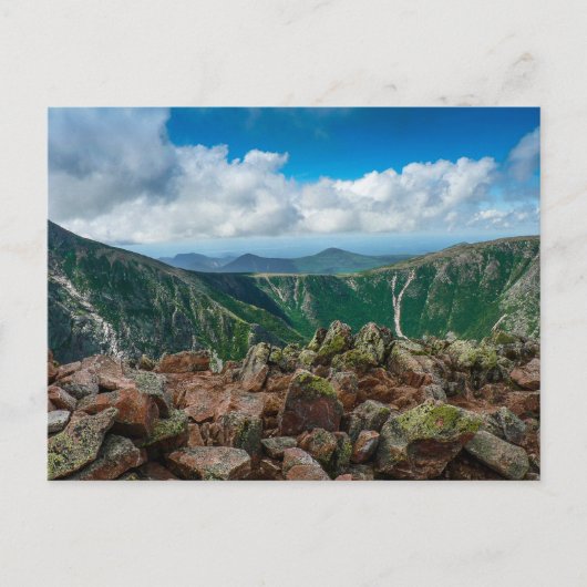 ザサドル、バクスター州パーク、メイン ポストカード (正面)