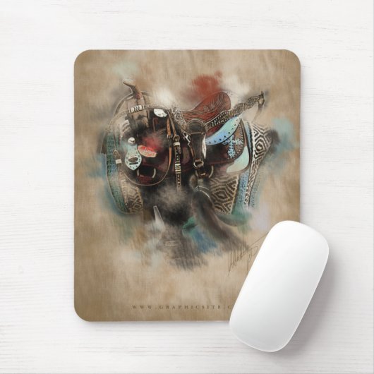 ザサドル – マウスパッド (マウス)