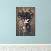 ザサドルIV -キャンバスプリント キャンバスプリント (インサイチュ (ウッドフロア))