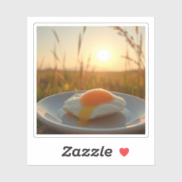 ザサニーサイドアップ シール