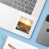 ザサニーサイドアップ シール (ノートパソコンとiPhone)