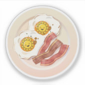 ザサニーサイドアップ シール (正面)