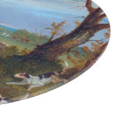 ザサフォーク狩り1833キツネ狩り カッティングボード (角)