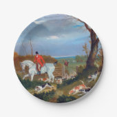 ザサフォーク狩り1833キツネ狩り ペーパープレート (正面)