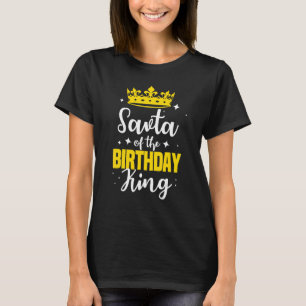 ザサプタオブザ誕生日キングパーティークラウンデイセレブ Tシャツ