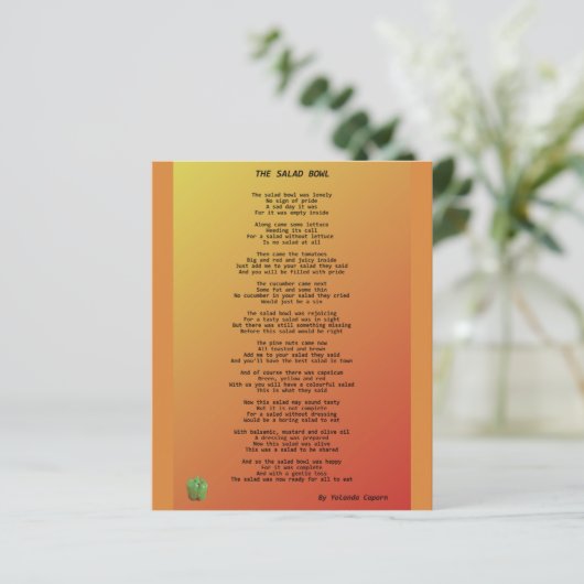 ザサラダボウル紙シート (スタンド正面)