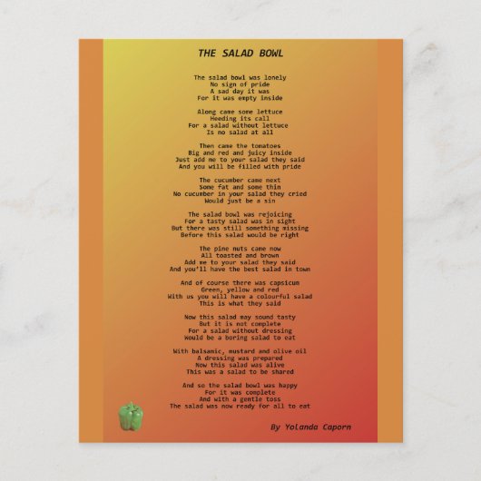 ザサラダボウル紙シート (正面)