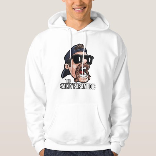 ザサルティ救急医療隊員フード付きスウェットシャツ パーカ (正面)