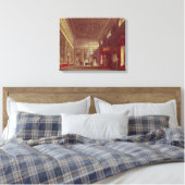 ザサロン、バッキンガム宮殿 キャンバスプリント (インサイチュ (寝室))